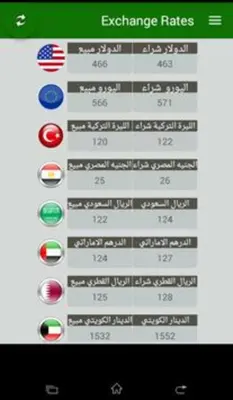 اسعار الدولار والذهب في سوريا android App screenshot 0